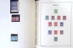 1849-1959, Collection bien fournie en album LEUCHTURM,