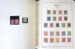 1849-1959, Collection bien fournie en album LEUCHTURM,