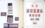 1849-1959, Collection bien fournie en album LEUCHTURM,