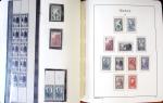 1849-1959, Collection bien fournie en album LEUCHTURM,