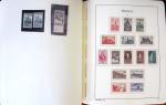 1849-1959, Collection bien fournie en album LEUCHTURM,