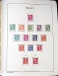 1849-1959, Collection bien fournie en album LEUCHTURM,