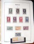 1849-1959, Collection bien fournie en album LEUCHTURM,