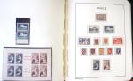 1849-1959, Collection bien fournie en album LEUCHTURM,