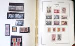 1849-1959, Collection bien fournie en album LEUCHTURM,