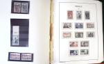 1849-1959, Collection bien fournie en album LEUCHTURM,
