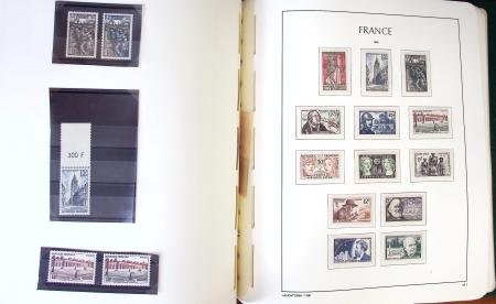 1849-1959, Collection bien fournie en album LEUCHTURM,