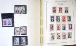 1849-1959, Collection bien fournie en album LEUCHTURM,