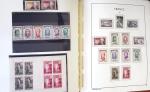 1849-1959, Collection bien fournie en album LEUCHTURM,