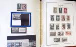 1849-1959, Collection bien fournie en album LEUCHTURM,