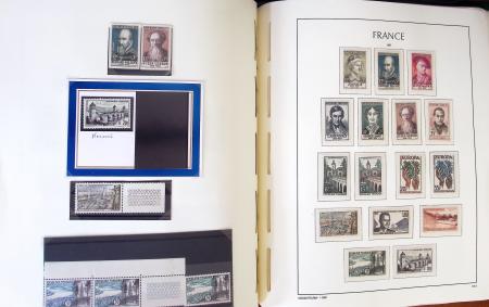 1849-1959, Collection bien fournie en album LEUCHTURM,