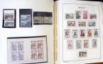 1849-1959, Collection bien fournie en album LEUCHTURM,