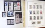 1849-1959, Collection bien fournie en album LEUCHTURM,