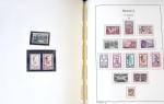 1849-1959, Collection bien fournie en album LEUCHTURM,