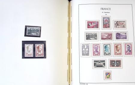 1849-1959, Collection bien fournie en album LEUCHTURM,