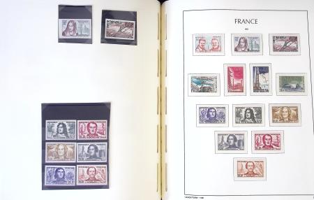 1849-1959, Collection bien fournie en album LEUCHTURM,