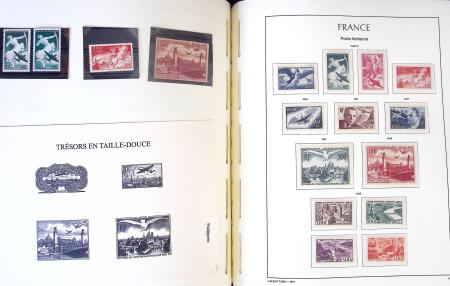 1849-1959, Collection bien fournie en album LEUCHTURM,