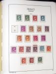 1849-1959, Collection bien fournie en album LEUCHTURM,