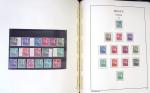 1849-1959, Collection bien fournie en album LEUCHTURM,