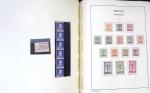 1849-1959, Collection bien fournie en album LEUCHTURM,