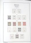 1849-1959, Collection bien fournie en album LEUCHTURM,