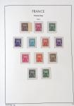 1849-1959, Collection bien fournie en album LEUCHTURM,