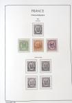 1849-1959, Collection bien fournie en album LEUCHTURM,