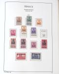 1849-1959, Collection bien fournie en album LEUCHTURM,