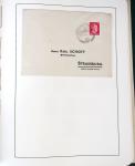 1849-1959, Collection bien fournie en album LEUCHTURM,