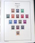 1849-1959, Collection bien fournie en album LEUCHTURM,