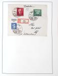 1849-1959, Collection bien fournie en album LEUCHTURM,