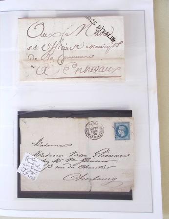 1849-1959, Collection bien fournie en album LEUCHTURM,