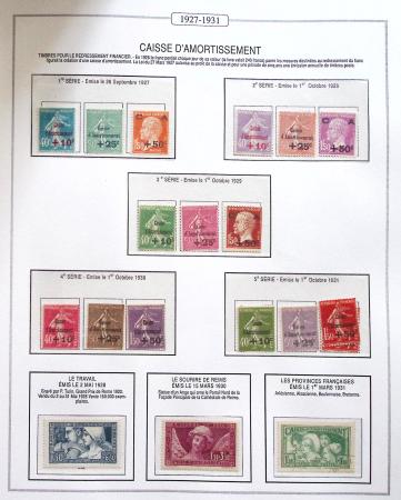 1849-2024 Très belle collection de France en 21 albums
