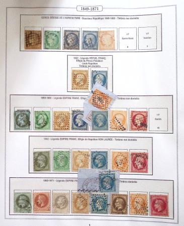 1849-2024 Très belle collection de France en 21 albums