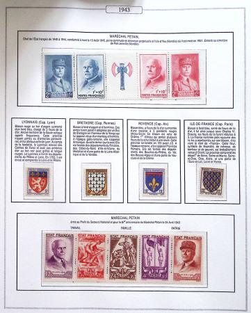 1849-2024 Très belle collection de France en 21 albums
