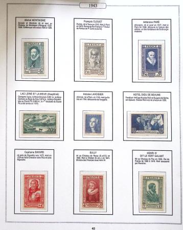 1849-2024 Très belle collection de France en 21 albums