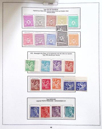 1849-2024 Très belle collection de France en 21 albums