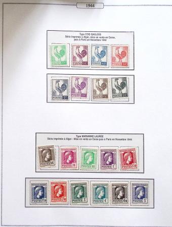 1849-2024 Très belle collection de France en 21 albums