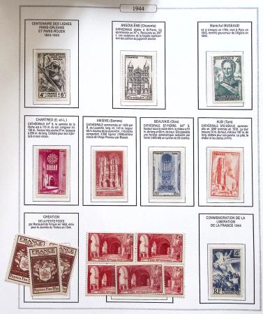 1849-2024 Très belle collection de France en 21 albums