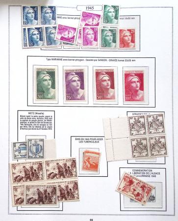 1849-2024 Très belle collection de France en 21 albums