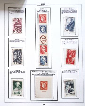 1849-2024 Très belle collection de France en 21 albums