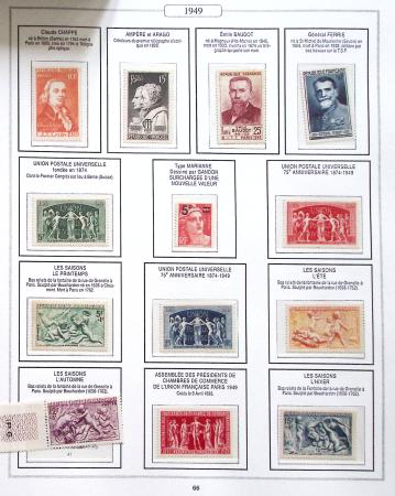 1849-2024 Très belle collection de France en 21 albums