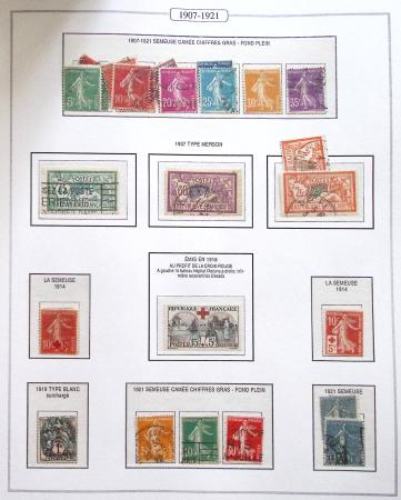 1849-2024 Très belle collection de France en 21 albums
