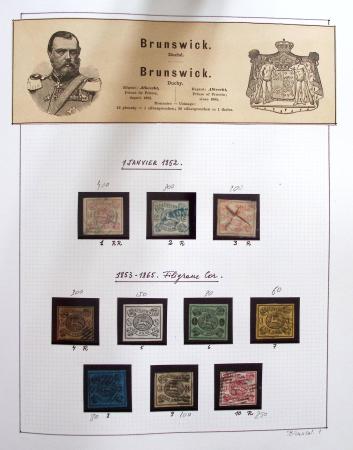 1849-1990 Attractive mint and used collection in two