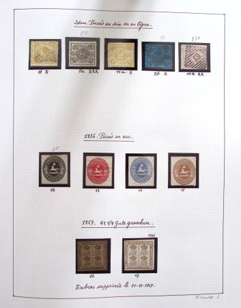 1849-1990 Attractive mint and used collection in two