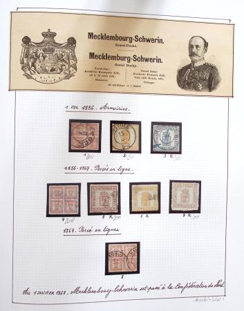 1849-1990 Attractive mint and used collection in two