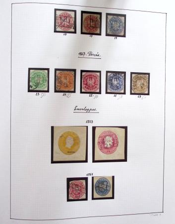 1849-1990 Attractive mint and used collection in two