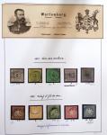 1849-1990 Attractive mint and used collection in two