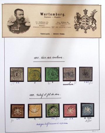 1849-1990 Attractive mint and used collection in two