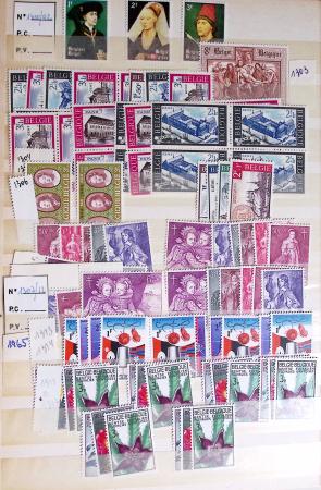 1919-2016 Huge Never hinged stock in sheets, mostly
